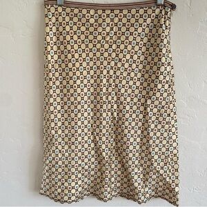 Max Studio Silk + cotton skirt